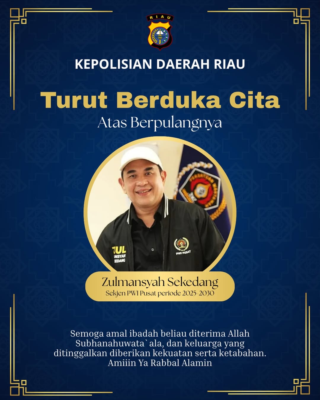 Iklan Duka Zoom Polda Riau 2026